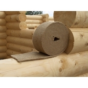 Межвенцовый утеплитель,  пакля  ленточная  Лен Джут