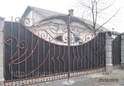 Кована брама 9800 грн. Файна ковка.