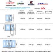 Окна Aluplast,  жалюзи,  полеты,  обшивка балконов...