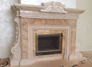 Резьба по камню камины