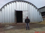 Ангары бескаркасные от производителя по цене 500грн.м2