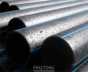 Трубы полиэтиленовые напорные для водоснабжения ПЕ80,  ПЕ100 от произв.