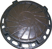 Люк чугунный канализационный тяжелый (тип Т),  Харьков,  Украина