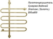 Полотенцесушитель Сунержа 800x600 Водяной Эпатаж (Золото)