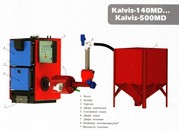 Пеллетные (MD) котлы Kalvis
