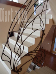 Кованые перила.                    