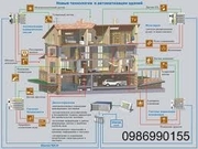 Проектирование,  монтаж,  инсталяция системы «Умный Дом».