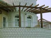 ПЕРИЛА ИЗ АЛЮМИНИЯ И НЕРЖАВЕЙКИ,  ИЗГОТОВЛЕНИЕ,  УСТАНОВКА