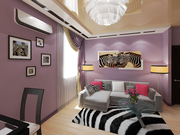 Дизайн интерьера,  квартир,  3d визуализация,  недорого. 