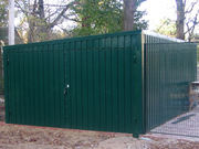 гаражи из профнастила