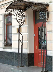 сварные  козырьки