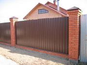 заборы из профнастила 