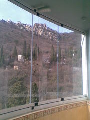 комплектующие для безрамного остекления ПАНОРАМА фирмы СКС-Штакузит