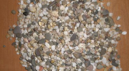 Морской камень. Смешаная галька. (мелкая)