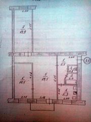Продам 3комнатную Квартиру Запорожье Орджоникидзевский 58м2 