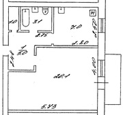 Продам 1 ком. квартиру в Черкассах в кирпичном доме за 199 тыс. ₴