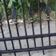 Секции забора металлического 