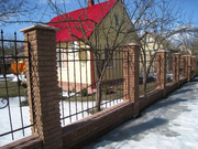 Металлические заборы,  ворота, 