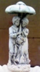 ландшафтная скульптура  Влюблённые под зонтом