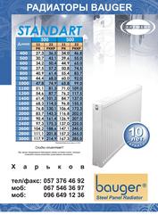 Стальной панельный радиатор Bauger