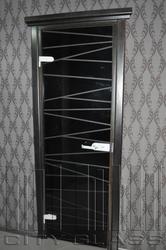 Двери из закаленного стекла