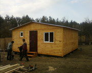 Бытовки строительные, дачные дома, вагончики строительные