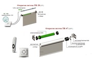 Механизмы для рулонных штор на пульте