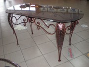 ХУДОЖЕСТВЕННАЯ КОВКА , кованые ворота , решетки , столы сулья ,