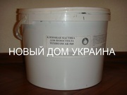 Клей для утеплителя пеностекло Акриловая мастика АК-360 для приклеивания пеностекла и заделывания трещин