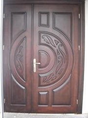 Дерев'яні двері з масиву дуба