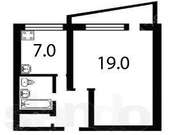 Уютная,  светлая и большая гостинка 35 м2