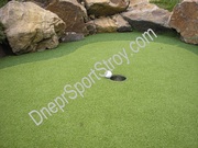 Поле  для гольфа,  мини-гольф площадки 