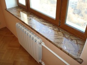 Подоконники из мрамора и гранита