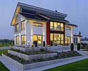 И зимой ,  и летом строим дома,  бани,  гаражи.