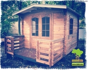 мобильные дачные домики, садовые беседки,  деревянные домики от 11250грн