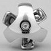 Соединитель 3-х труб, хромированный, 502/R2