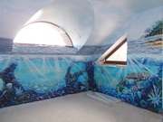 Декоративная роспись стен домов