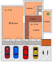          Помещение под любой вид деятельности.          (Тренажерный зал,  сауна,  фитнес клуб.)           