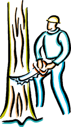 Спиливание деревьев,  корчевание пней,  обрезка деревьев