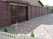 Продам врозаборы,  ворота,  садово-парковая мебель,  плитка тротуарная