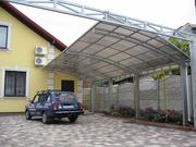 Навесы,  навесы для автомобилей,  козырьки