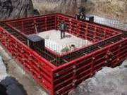 Опалубка горизонтальная,  вертикальная