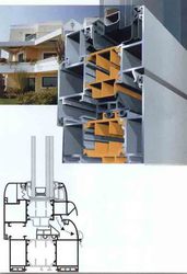 Окна и двери из алюминия , теплые и холодные .