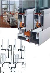 Раздвижные окна и двери из алюминия , теплые и холодные .