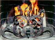 Ковані каміни,  ковані підставки для дров,  ковані огорожі для каміна!