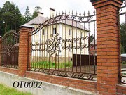 Ковані ворота,  ковані брами,  ковані огорожі!