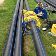 Сварка полиэтиленовых труб встык Стыковая сварка труб ПЭ