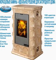 Изразцовые камины для отопления.