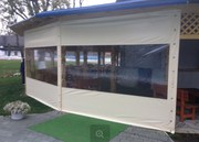 Окна,  шторы  из прозрачной плёнки ПВХ