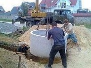 Выкопаем колодец,  сливную яму,  септик,  приямок,  смотровой колодец